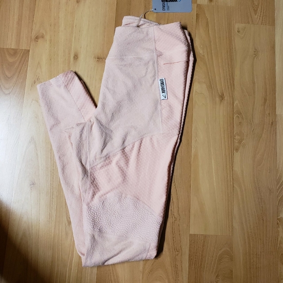 Gymshark Pants - gymshark leggings in blush nude NWT